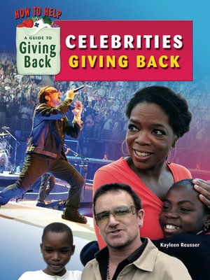 cover image of Celebrities Giving Back